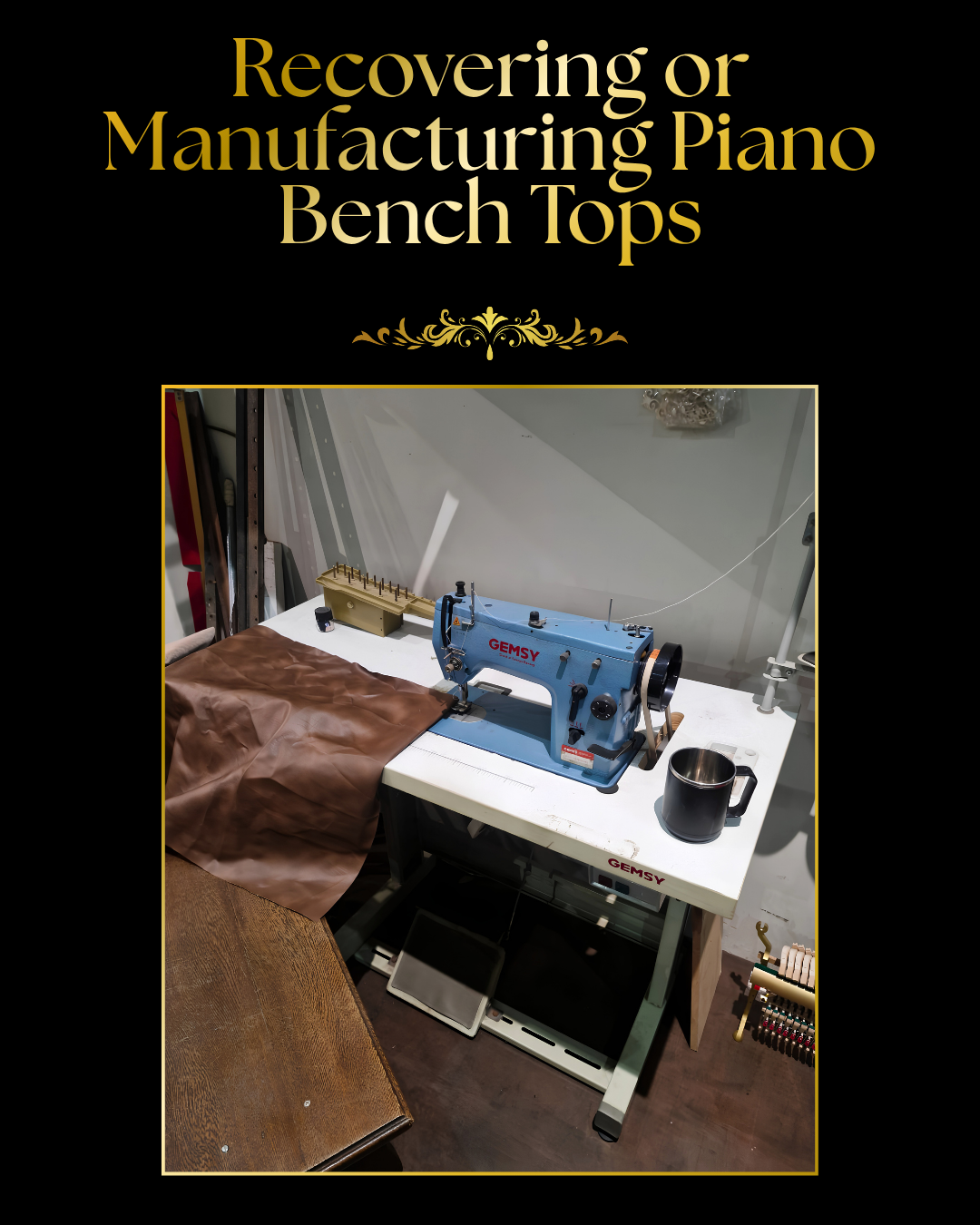 Piano restoration work in progress at The Piano Friend, Pretoria